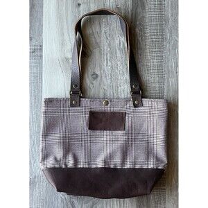 NWOT Maia Purse Shoulder Bag Leather & Woven Textile